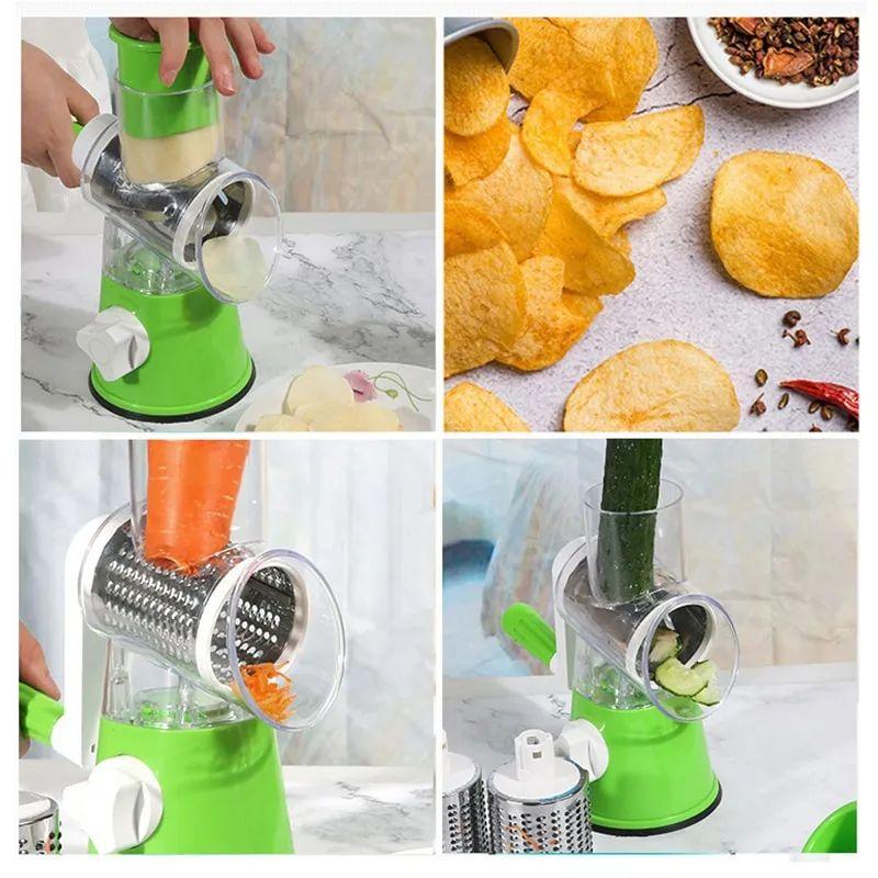 Kitchen Drum Vegetable Cutter