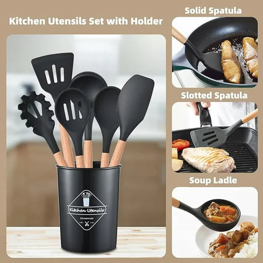 12 pieces cooking utencils set