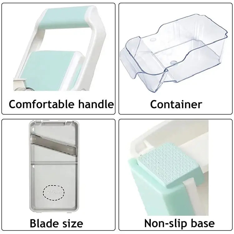 Multifunctional Vegetable Cutter, Slicer & Grater – Manual Kitchen Chopper