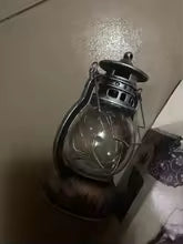 Vintage Portable Oil Lamp Christmas LED Night Light