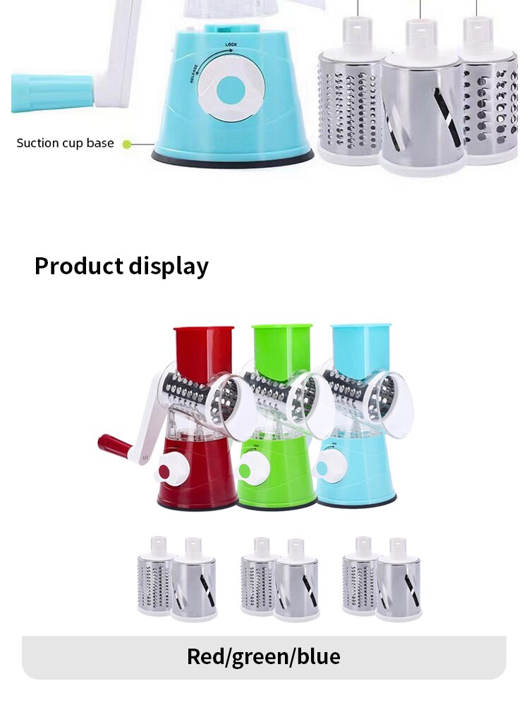 Kitchen Drum Vegetable Cutter
